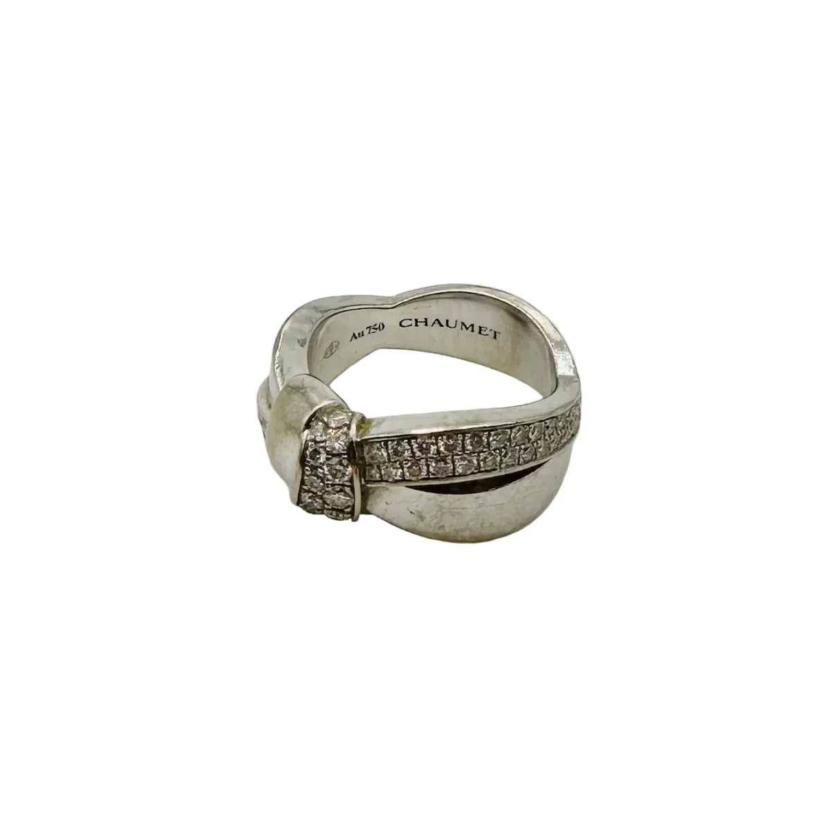 Ring CHAUMET "Liens Séduction" in white gold and diamonds - Image 6