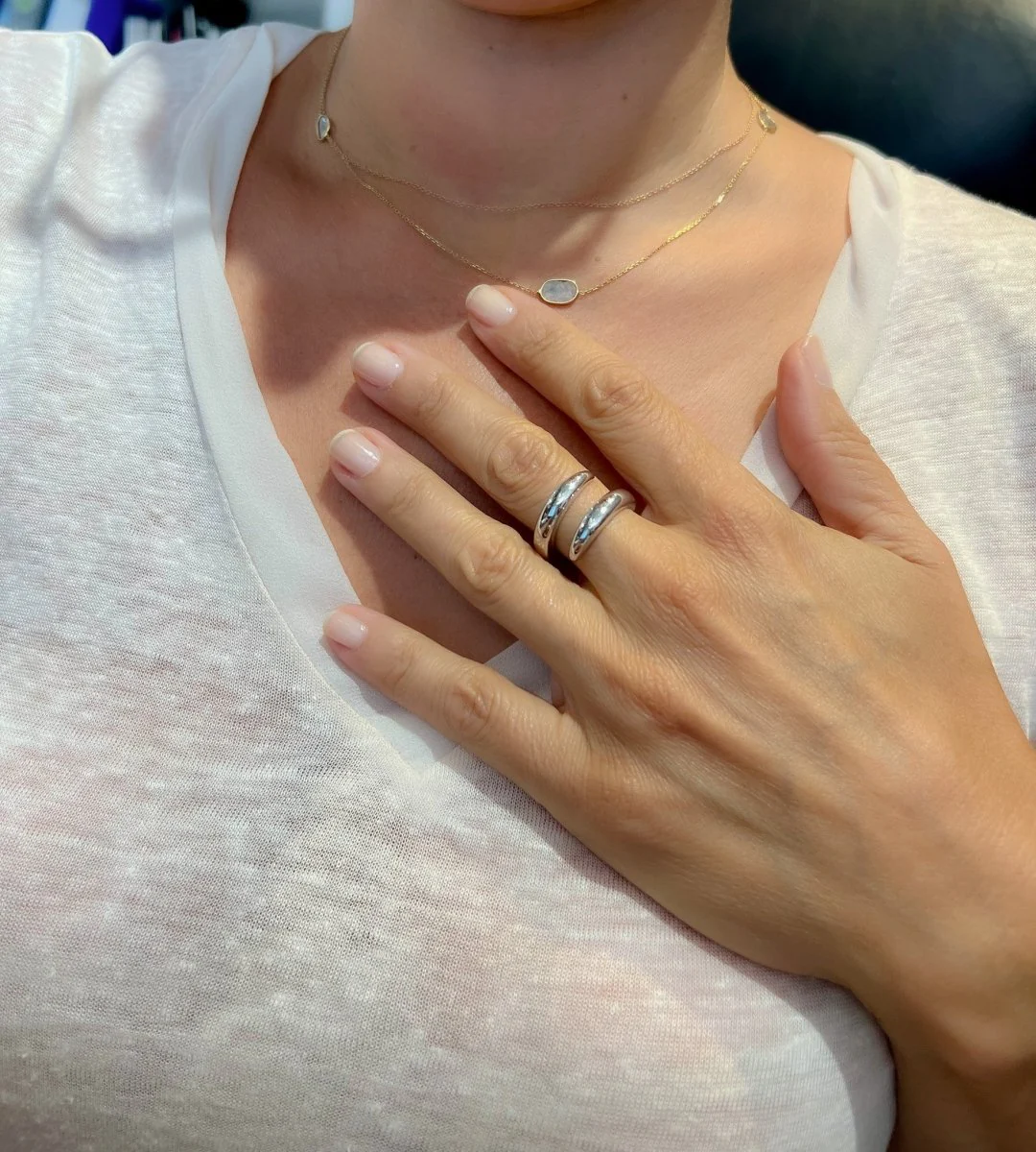 CHAUMET “Tango” ring in white gold
 - Image 7
