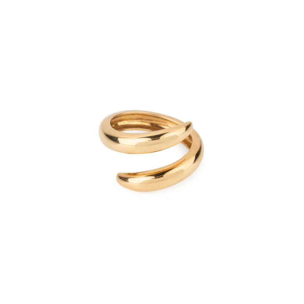 CHAUMET “Tango” ring in yellow gold