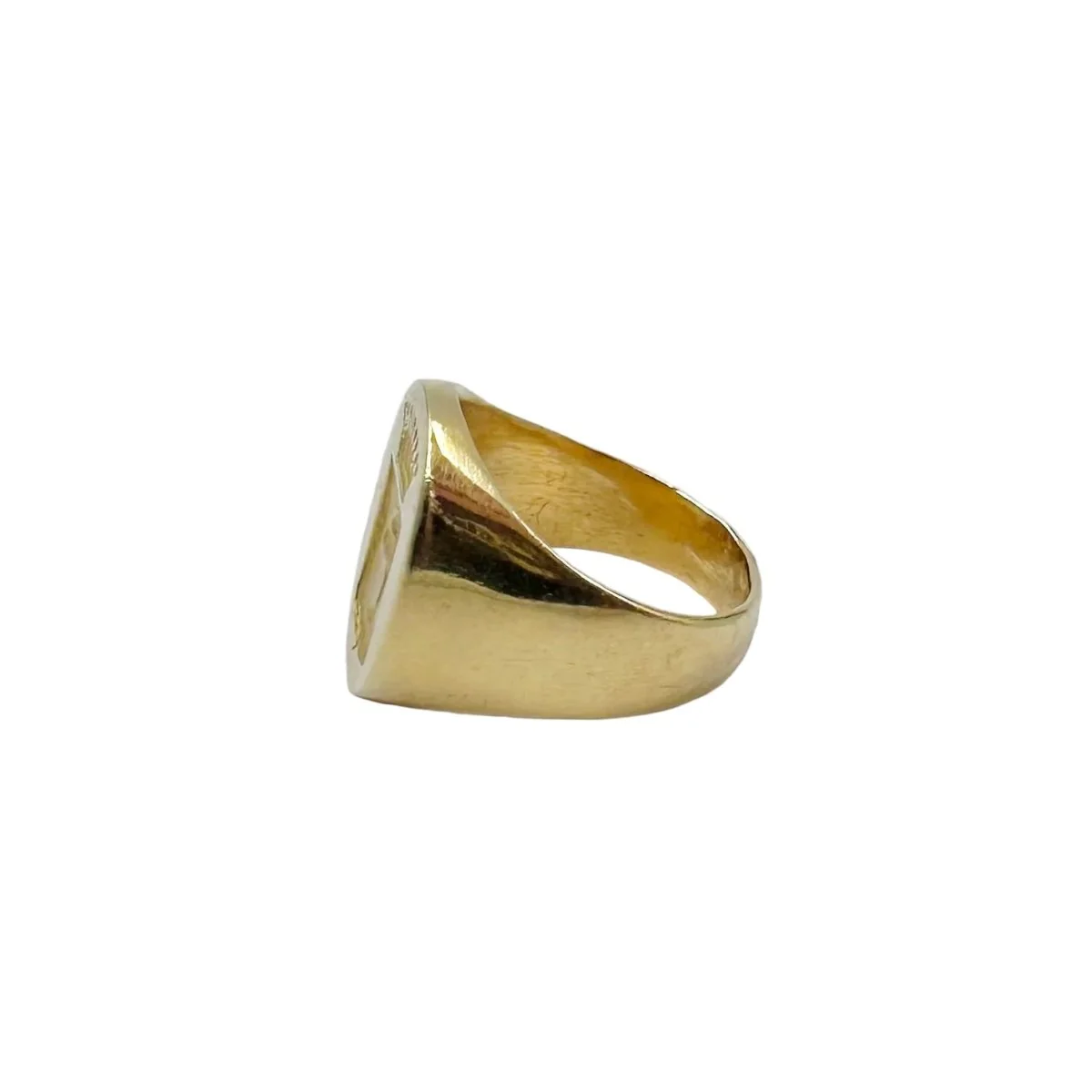 Signet ring in yellow gold - Image 4