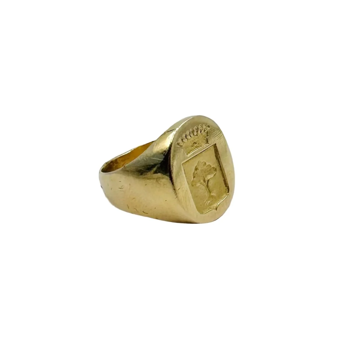 Signet ring in yellow gold - Image 9