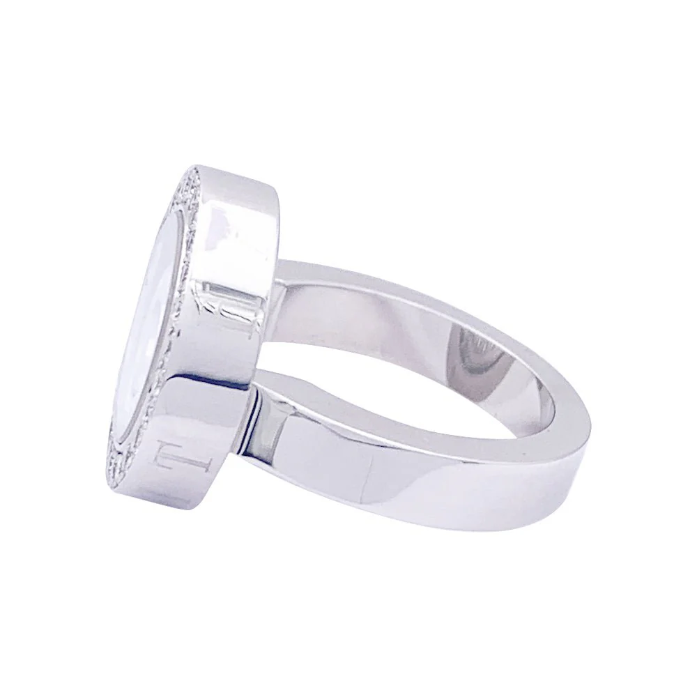 CHOPARD “Happy Spirit” ring in white gold and diamonds - Image 7