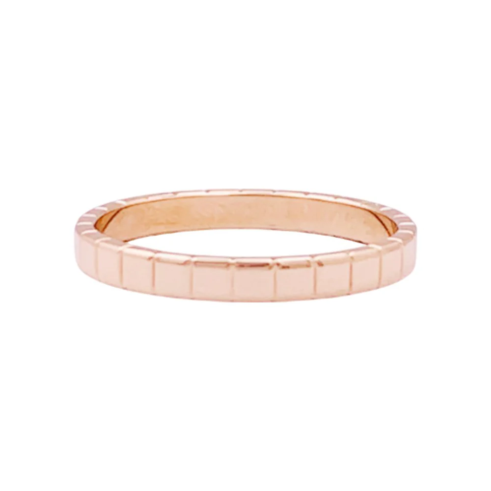 Ring CHOPARD "Ice Cube" in rose gold