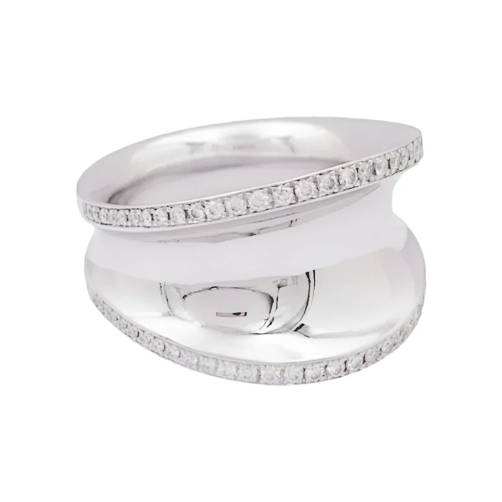 CHOPARD "Impérial" Ring in white gold and diamonds