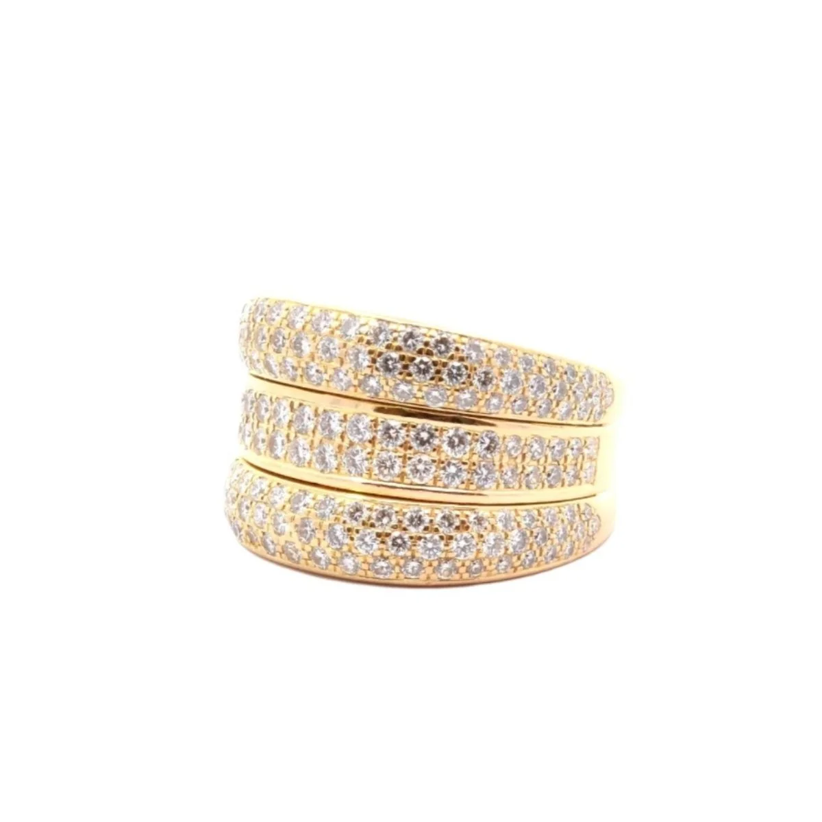 CHOPARD “Strada” ring in yellow gold and diamonds - Image 2