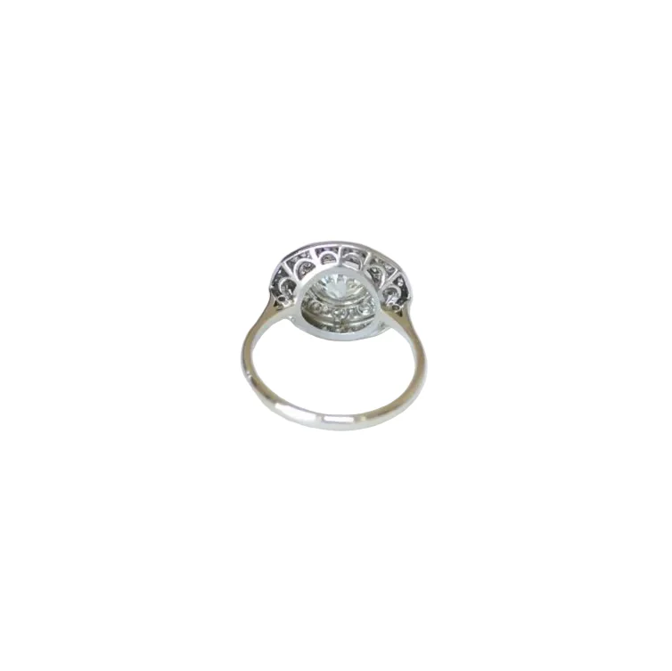 Ring Surroundings in white gold, paltinium and diamonds - Image 4