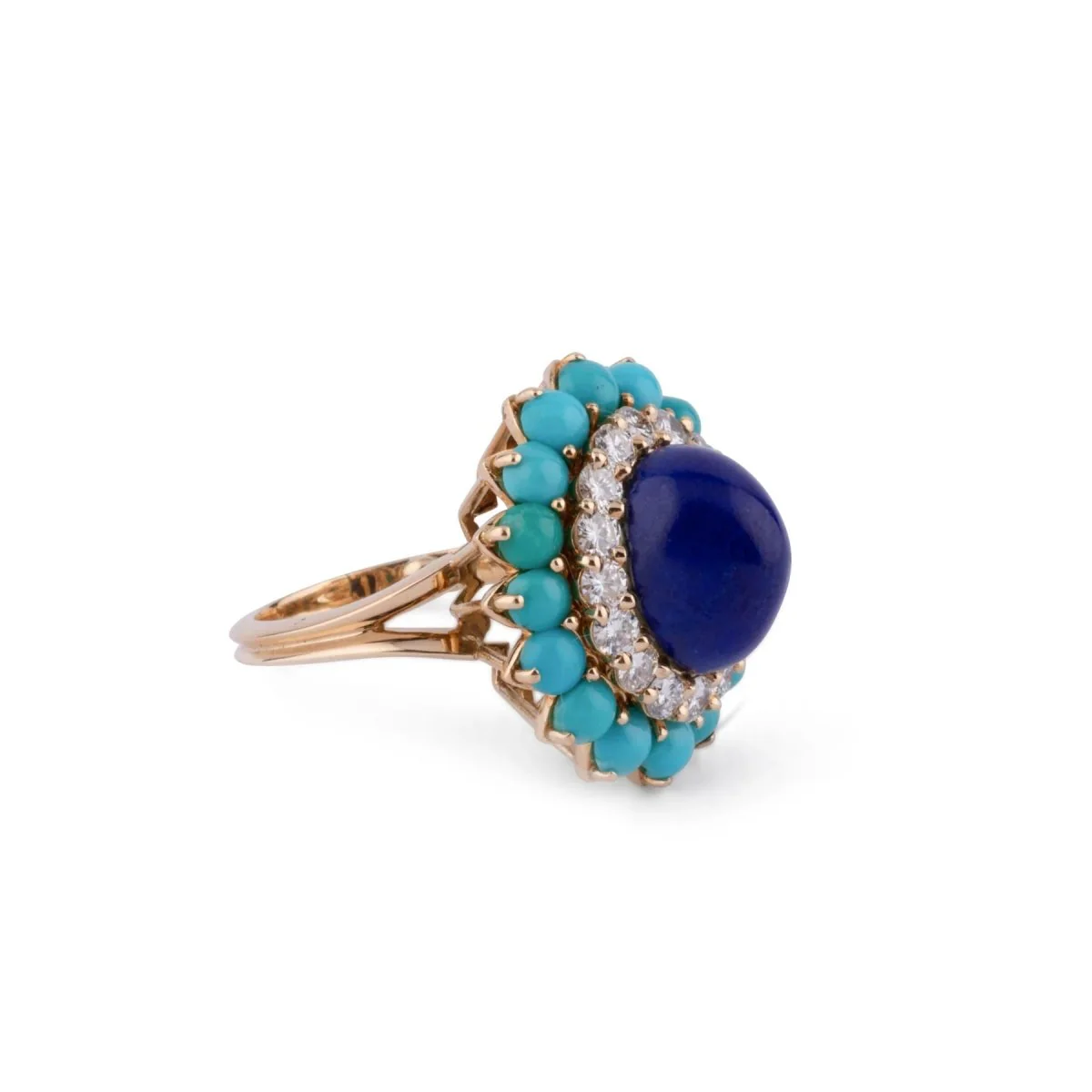 Yellow gold cocktail ring from Boucheron - Image 6
