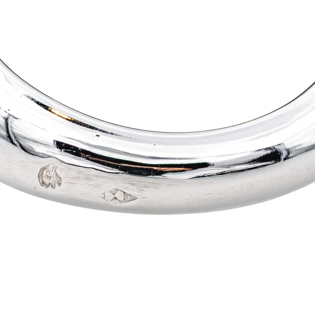 Ring Cocktail in white gold, pearl and diamonds - Image 7