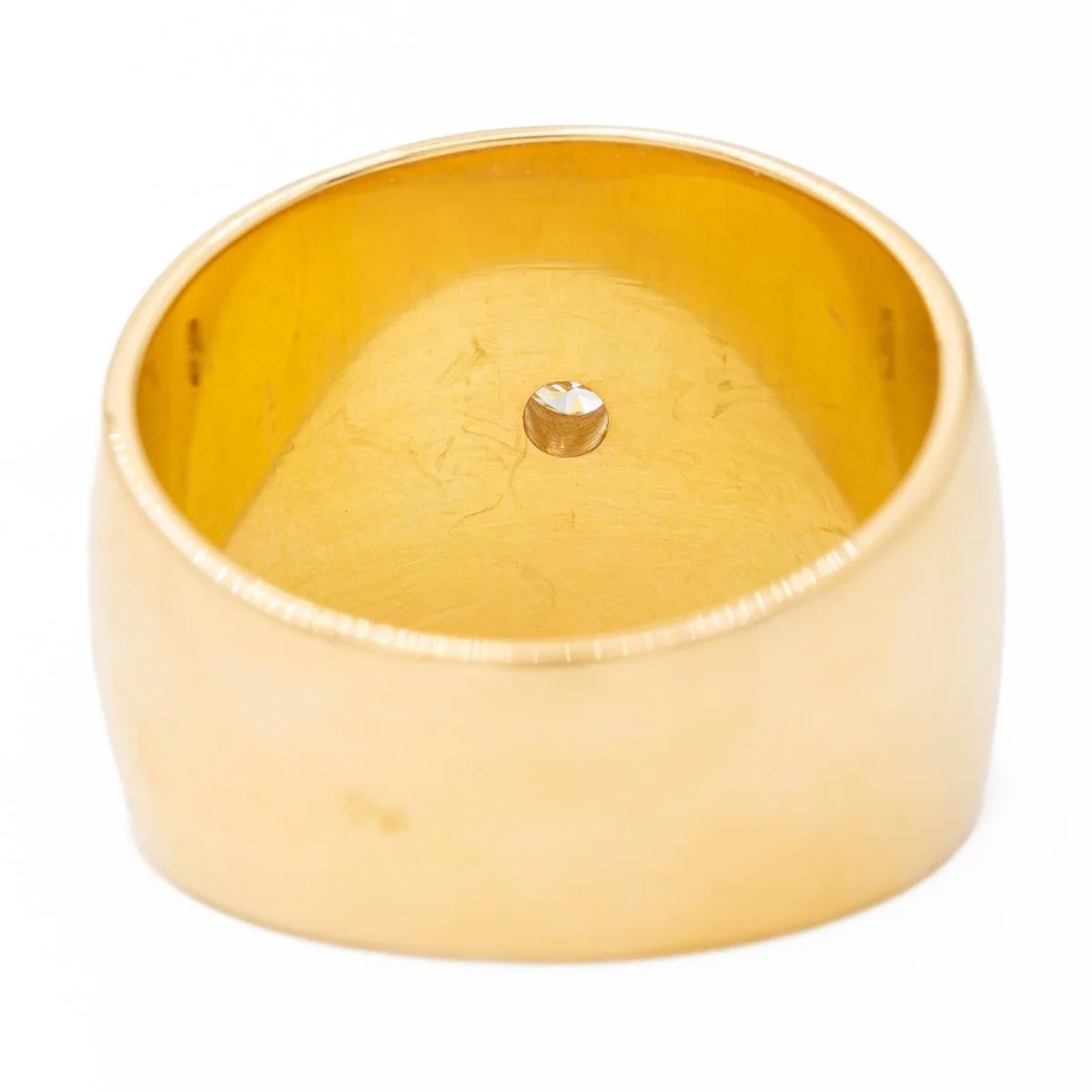 Cord Ring Yellow Gold Diamond - Image 4