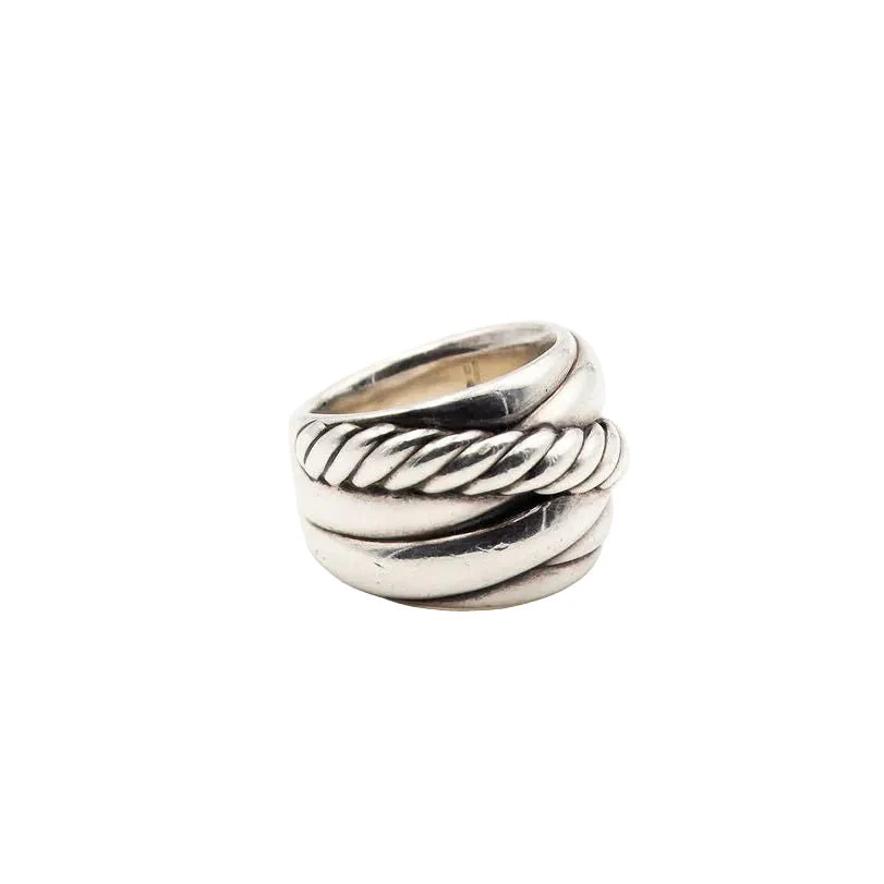 Ring DAVID YURMAN "Crossover" in silver - Image 2