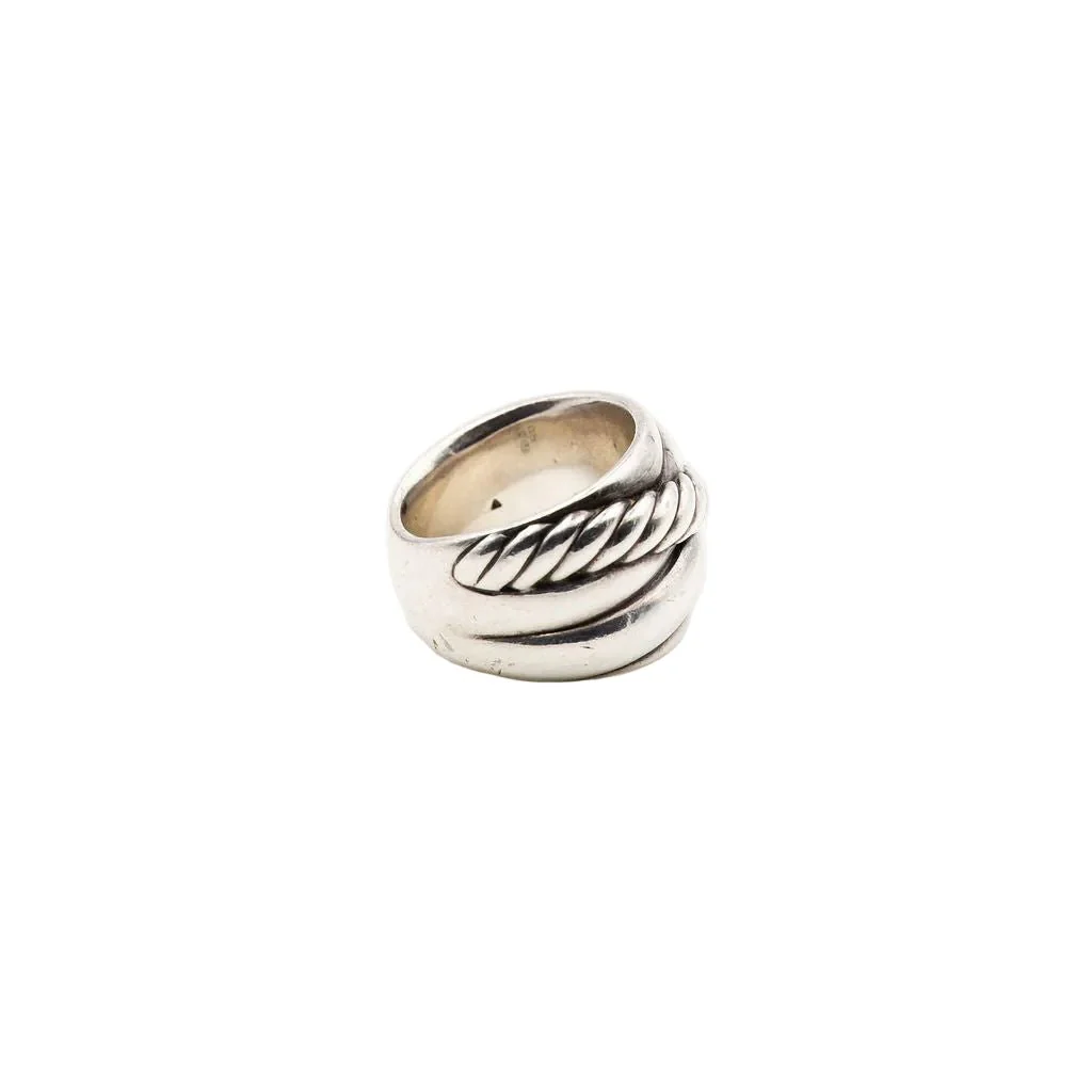 Ring DAVID YURMAN "Crossover" in silver - Image 3