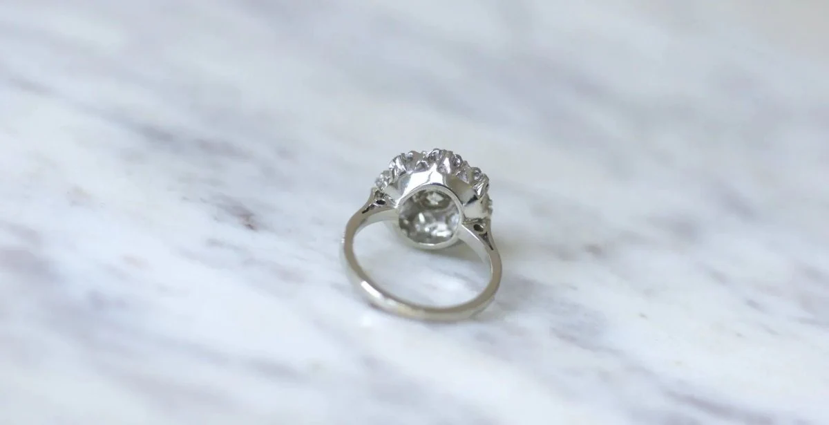 2 carat diamond daisy ring - Image 11