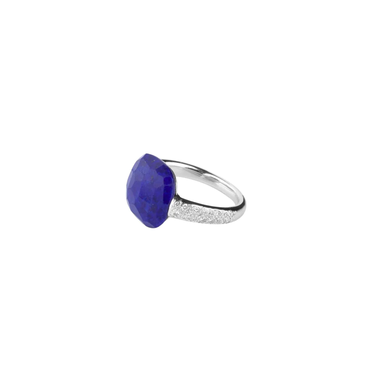 Pomellato ring, Capri model, in gold, diamonds and Lapis Lazuli - Image 3