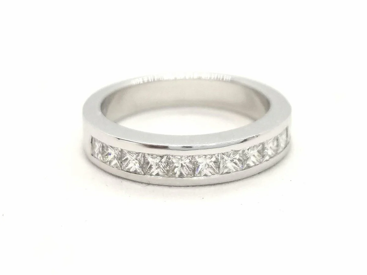 Half alliance ring White gold Diamond - Image 12
