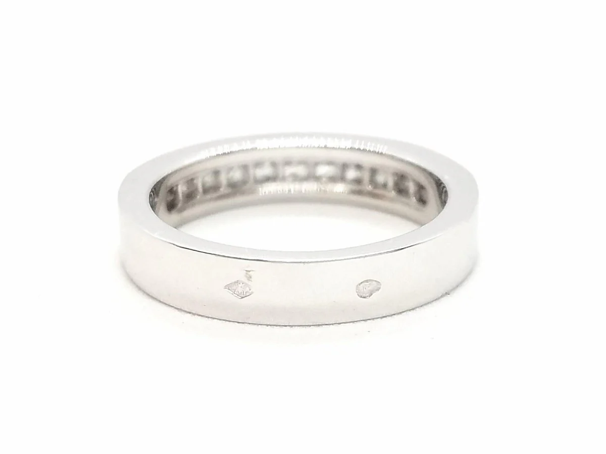 Half alliance ring White gold Diamond - Image 6