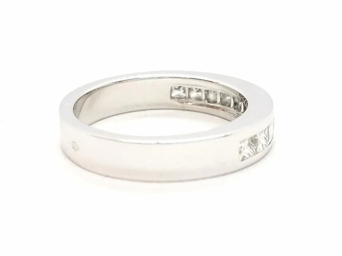 Half alliance ring White gold Diamond - Image 8