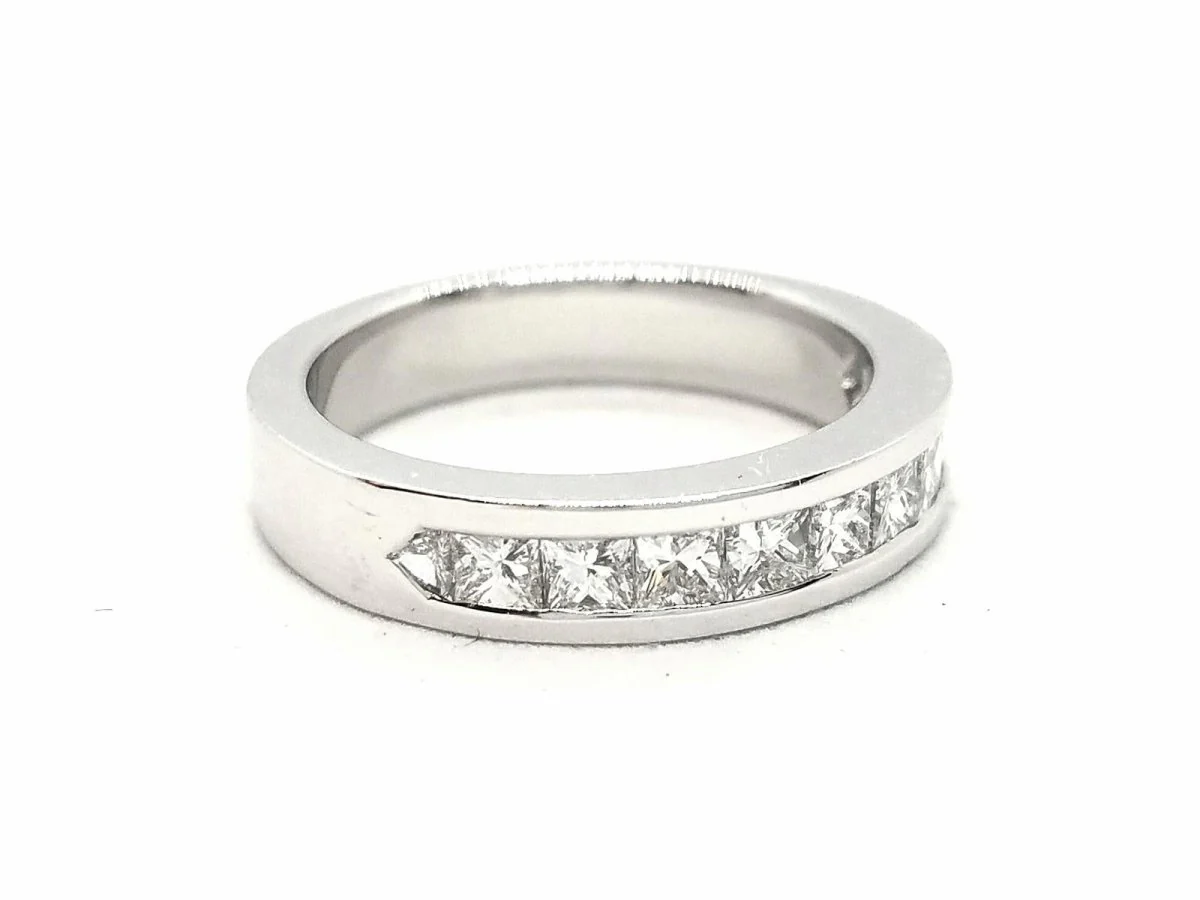 Half alliance ring White gold Diamond - Image 11