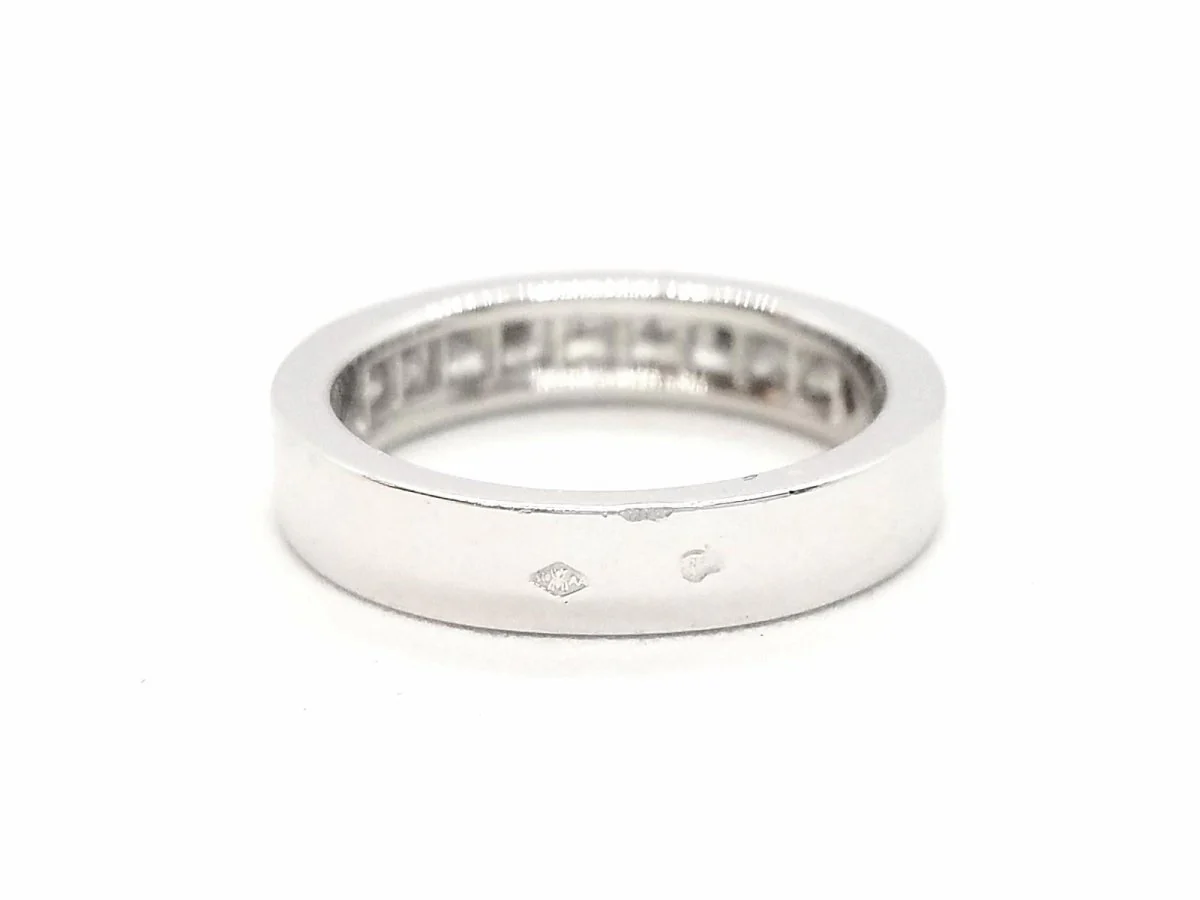 Half alliance ring White gold Diamond - Image 7