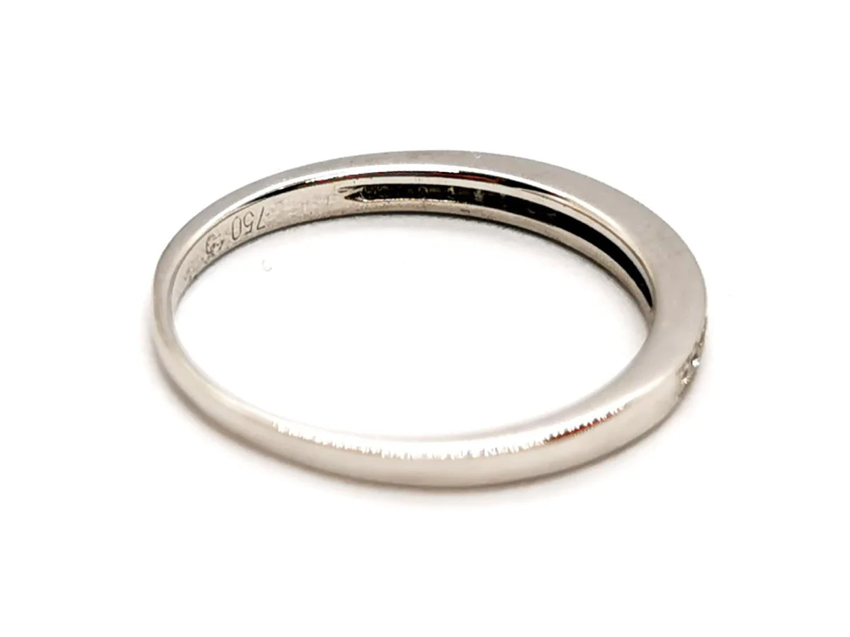 Half alliance ring White gold Diamond - Image 6