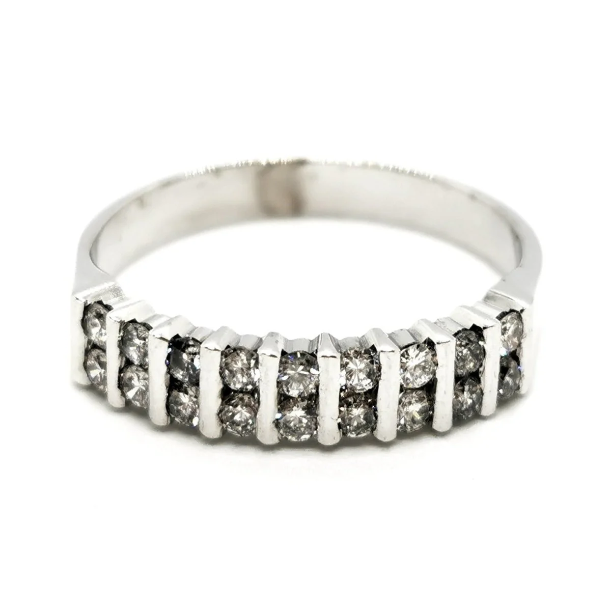 Half alliance ring White gold Diamond