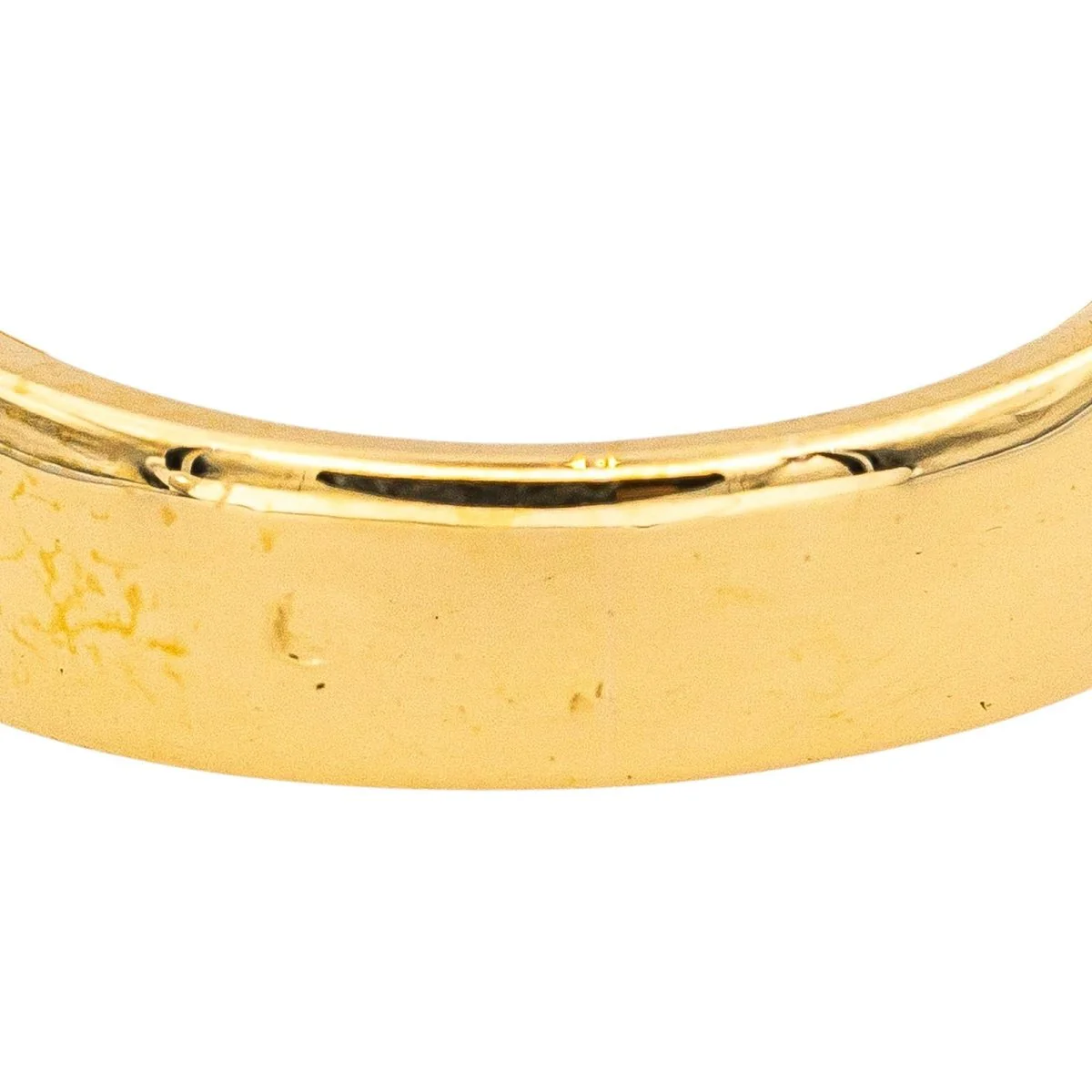 Half wedding band ring Yellow gold Diamond - Image 7