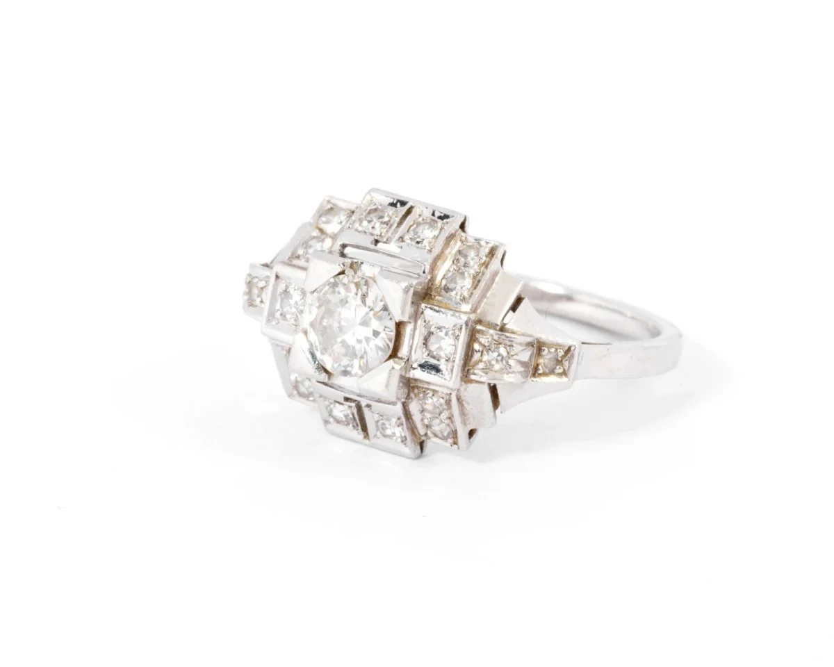1930s diamond ring - Image 3