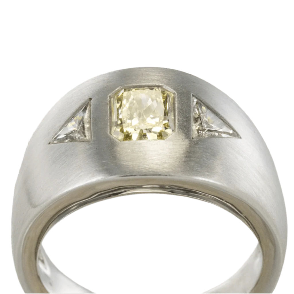 Ring Rush in white gold and diamonds - Image 7