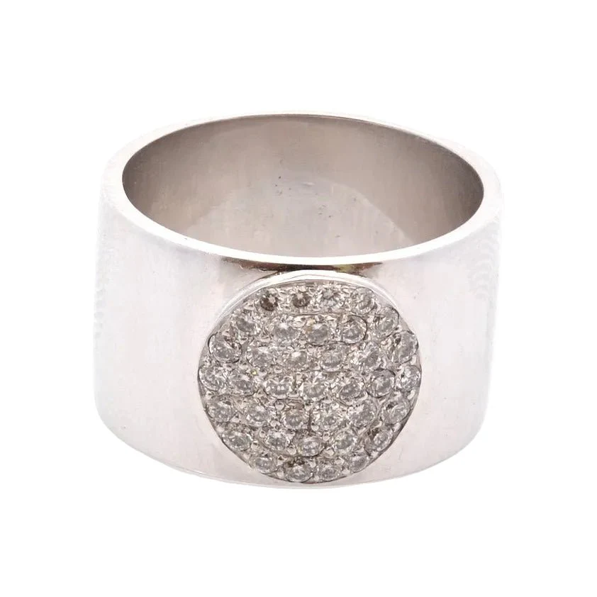 White gold and Diamond Bandeau Ring