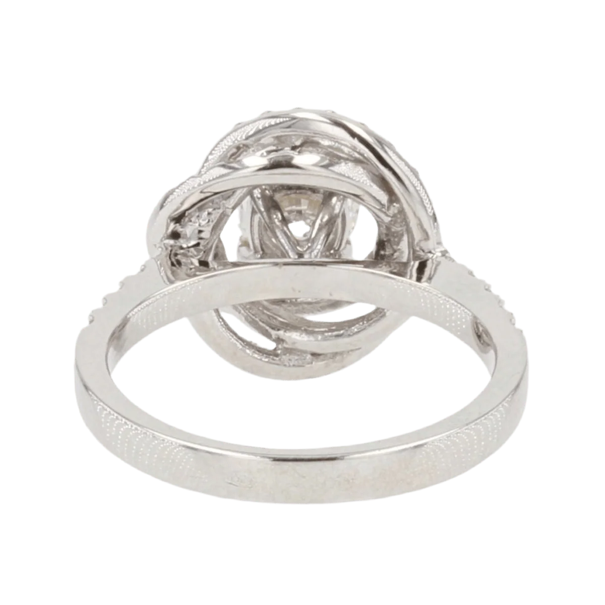 Ring Surroundings in white gold and diamonds - Image 4