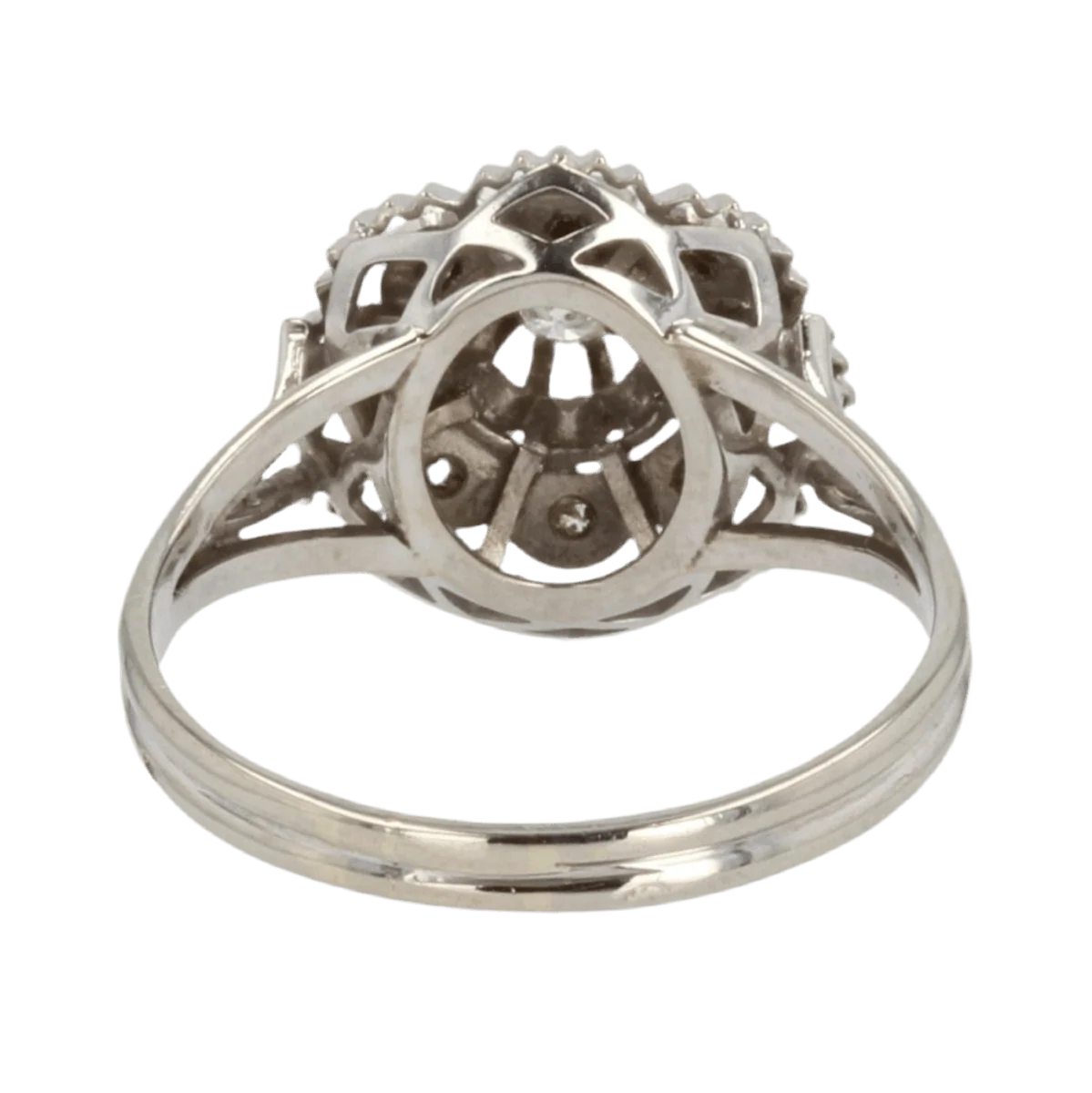 Ring Surroundings in white gold and diamonds - Image 4