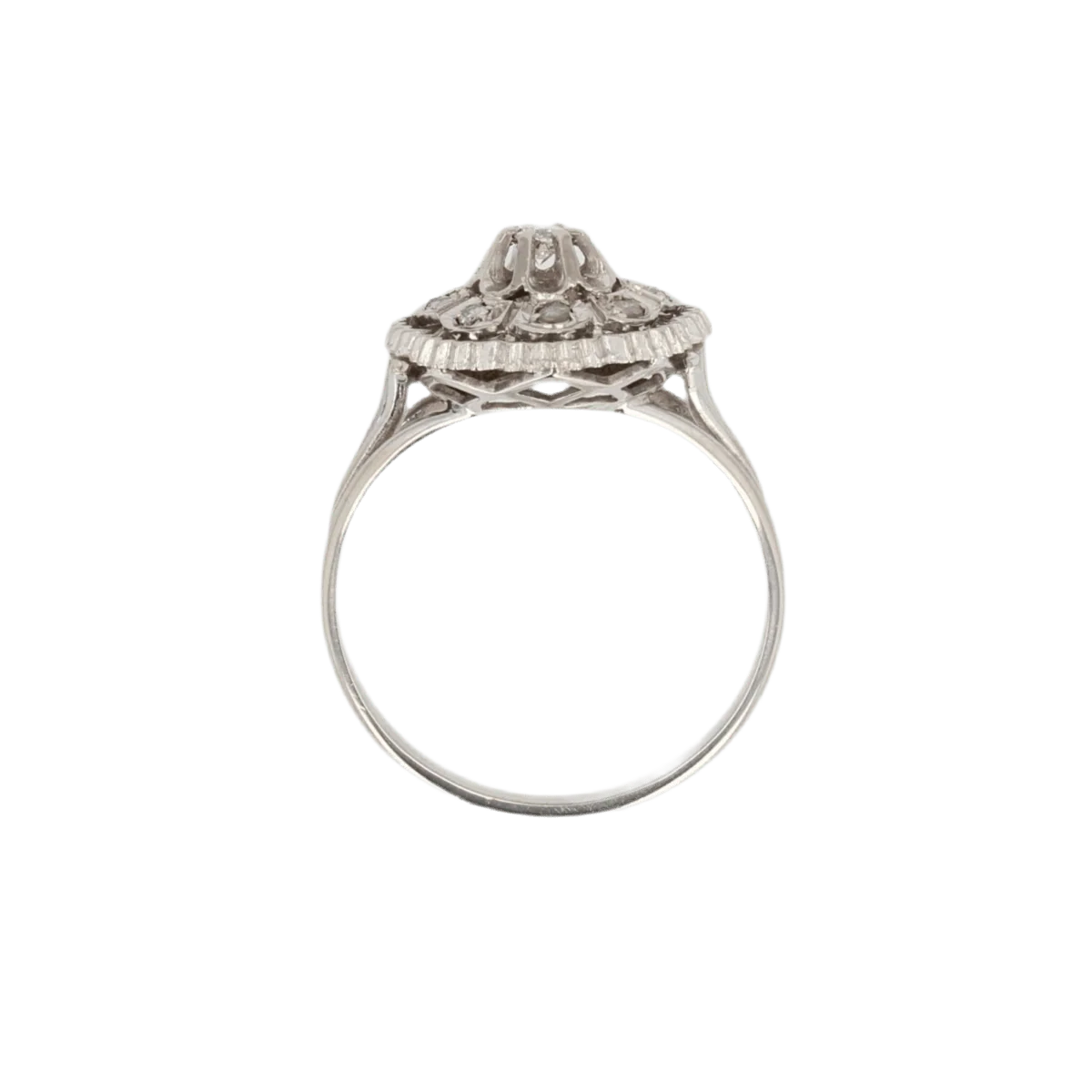 Ring Surroundings in white gold and diamonds - Image 7