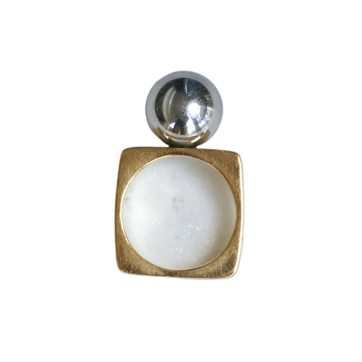 DINH VAN Ring in yellow gold and hematite - Image 4