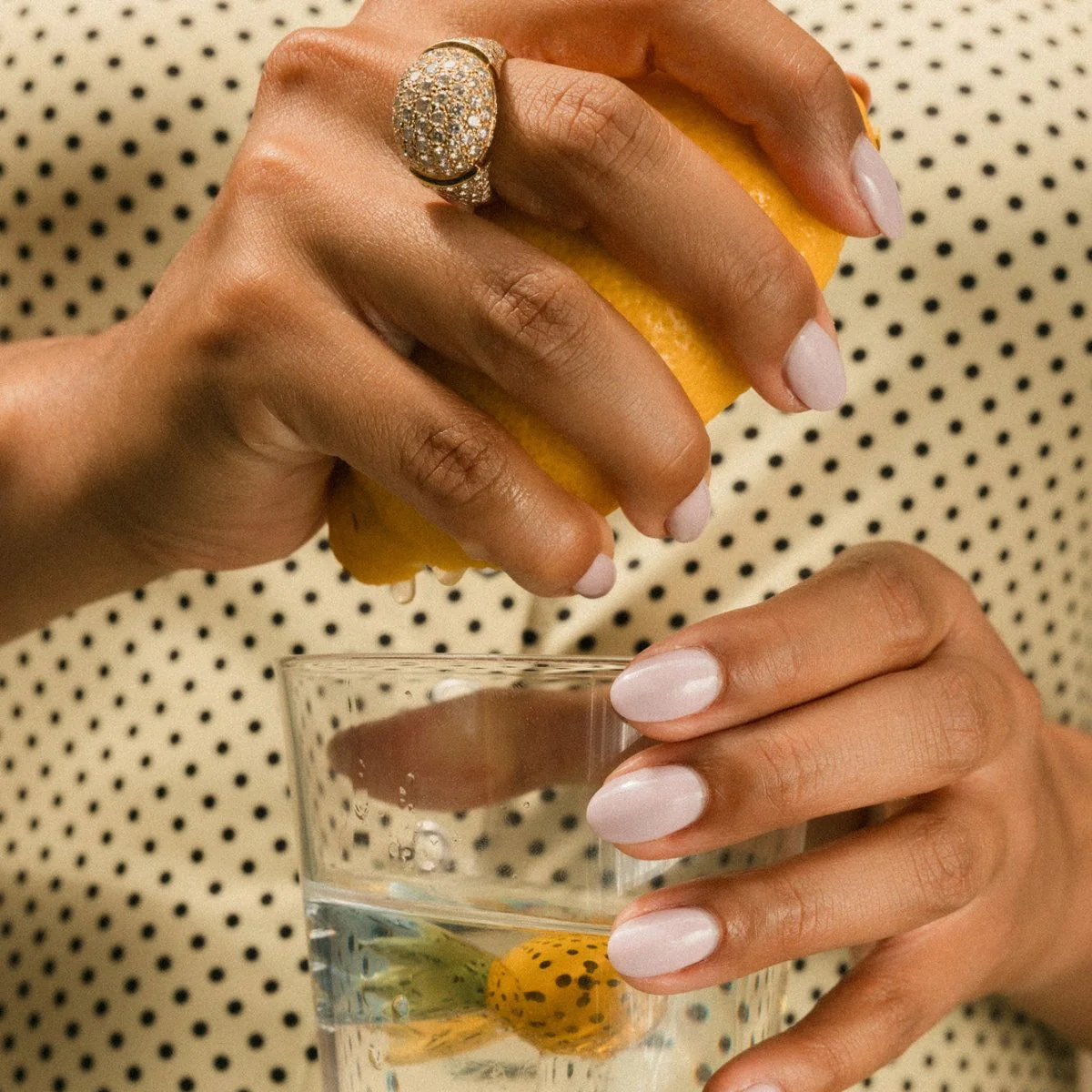 CARTIER dome ring in yellow gold and diamonds - Image 2