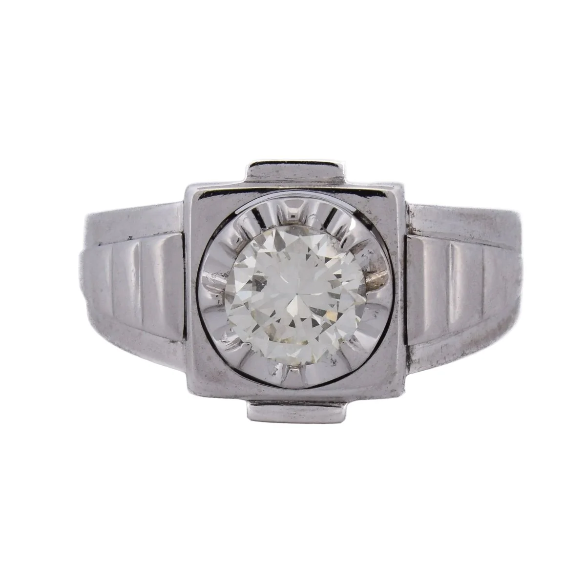 White gold and diamond Ring - Image 11