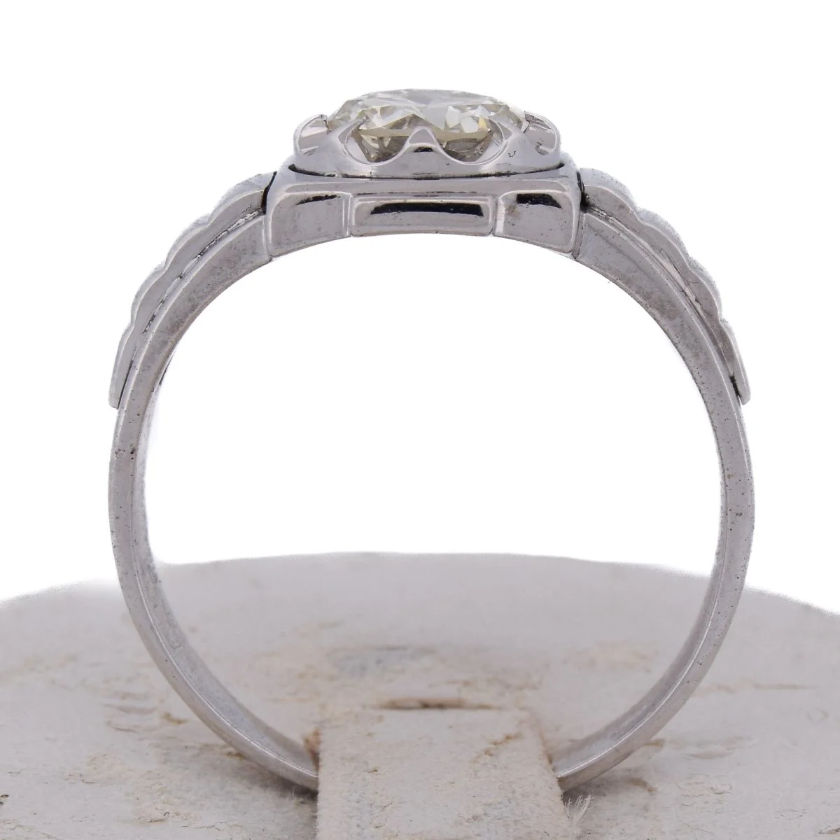 White gold and diamond Ring - Image 9