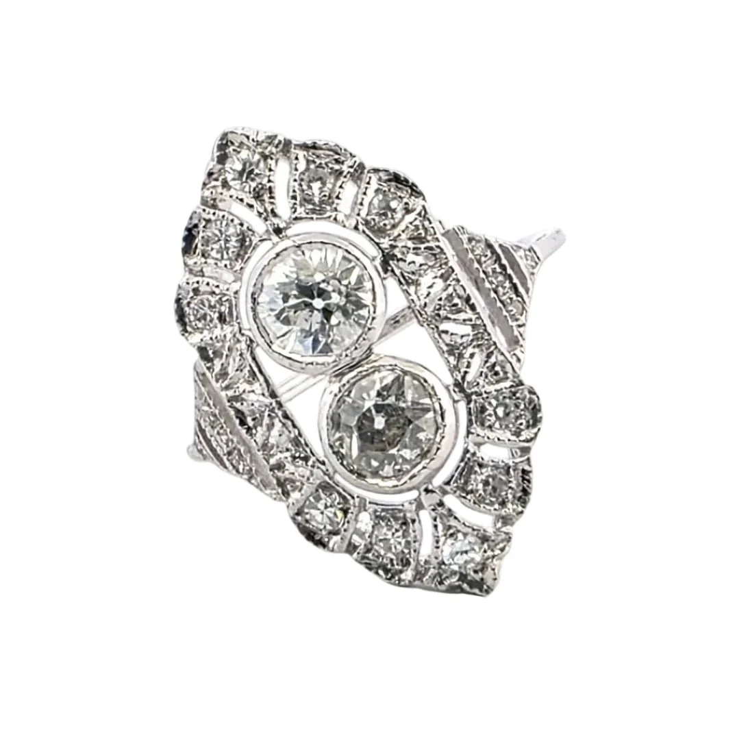 White gold and Diamond Ring - Image 7