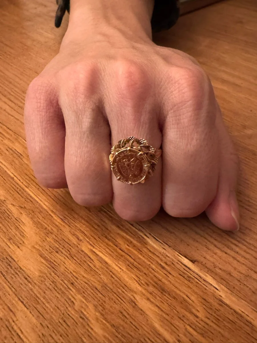 Ring en yellow gold - Image 11