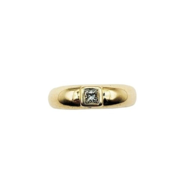 CHAUMET Jonc ring in yellow gold and diamond