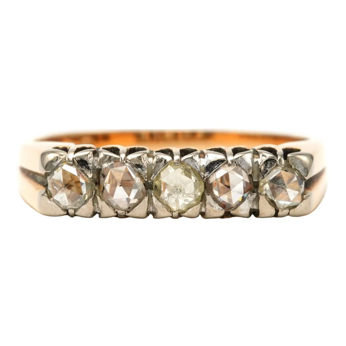 Yellow gold and Diamond Ring
