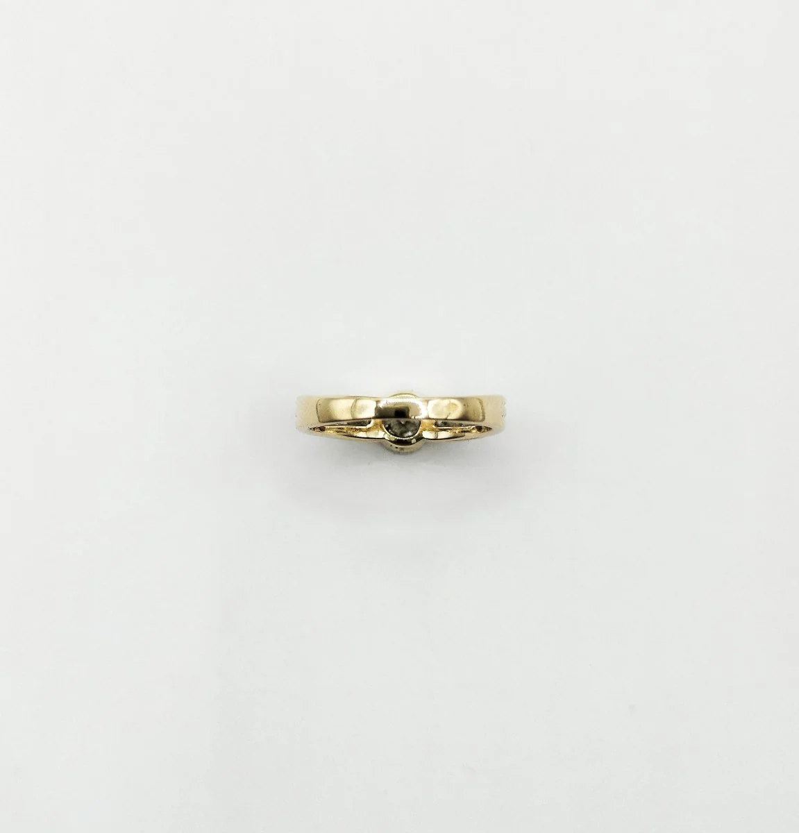 Alliance ring in yellow gold and diamonds - Image 2