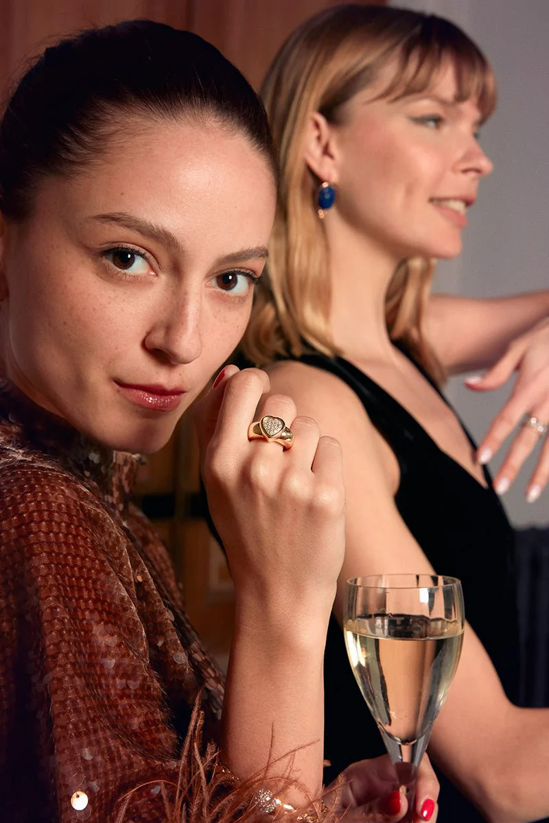 PIAGET “Heart” ring in yellow gold and diamonds - Image 7