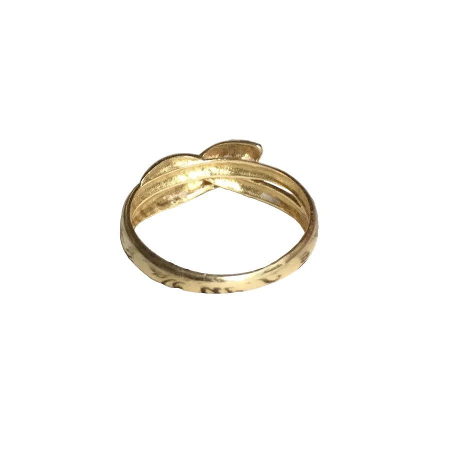 Yellow gold and ruby ring - Image 7