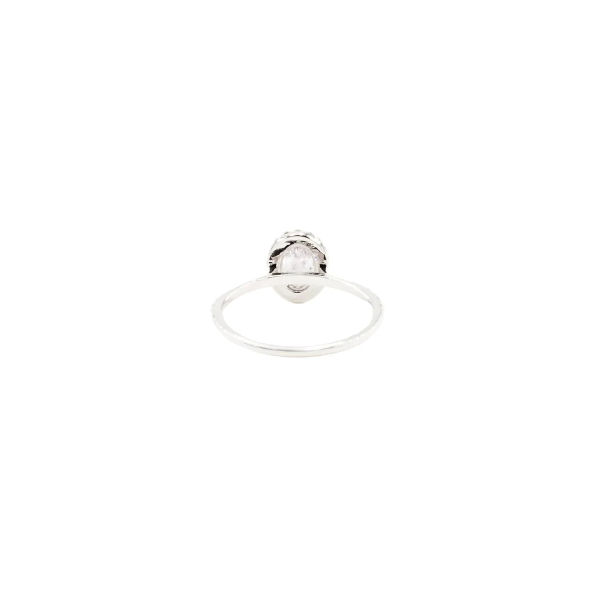 Entourage Ring in white gold, fancy light purplish pink diamonds and diamonds - Image 5