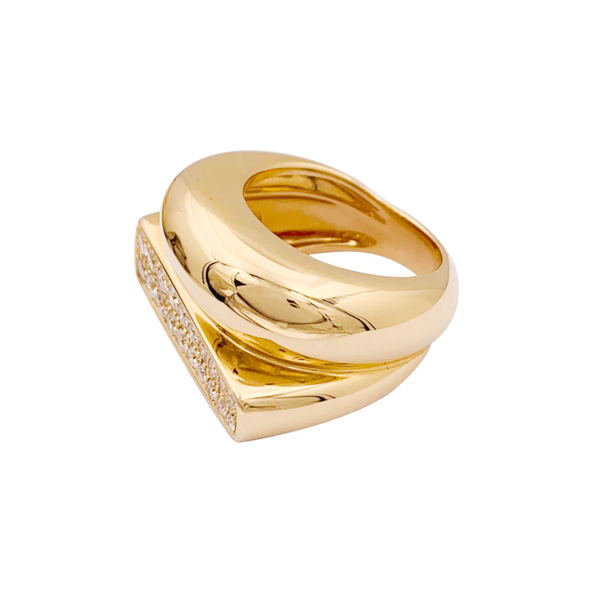 Ring Fred, "Success" rose gold, diamonds. - Image 5