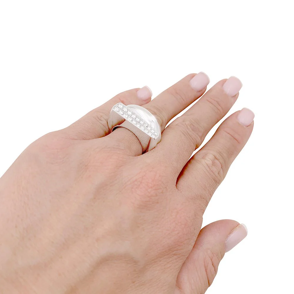 FRED "Sucess" ring, white gold, diamonds. - Image 5