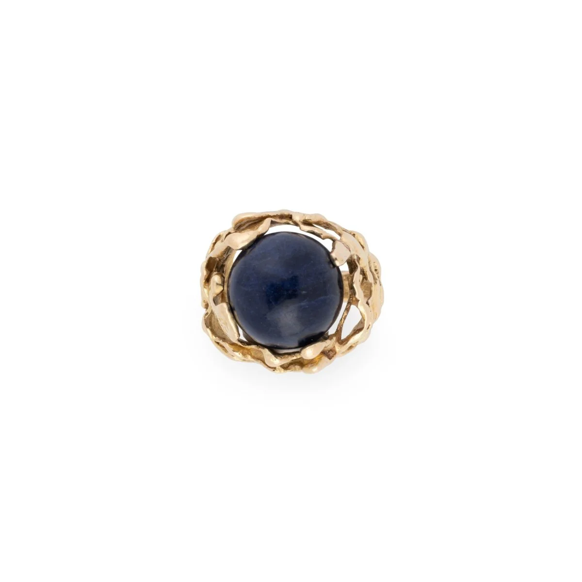 GILBERT ALBERT ring in yellow gold and pearls - Image 4