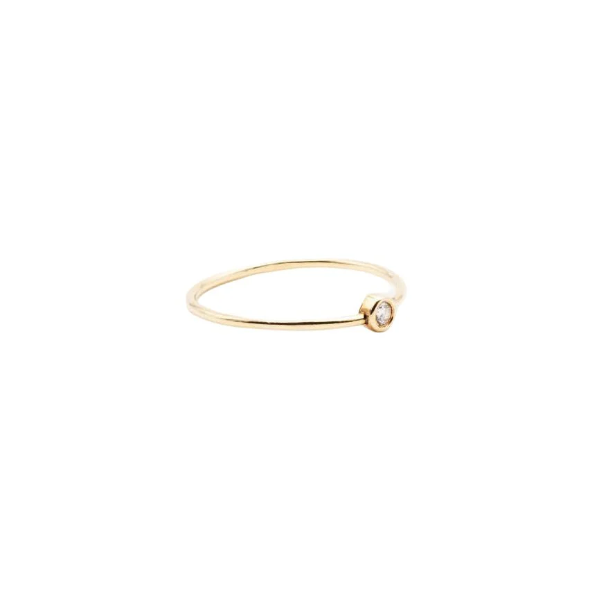 Ring GINETTE NY in yellow gold and diamond - Image 2