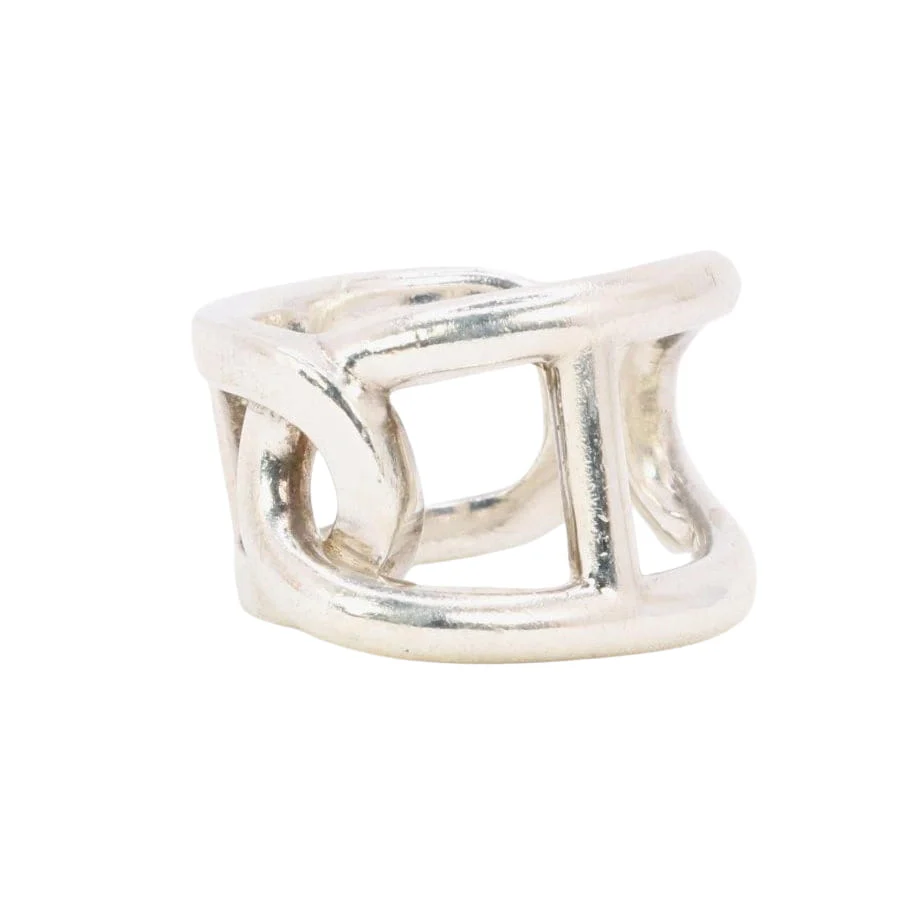 HERMES Ring vintage Cythère en silver - Image 3