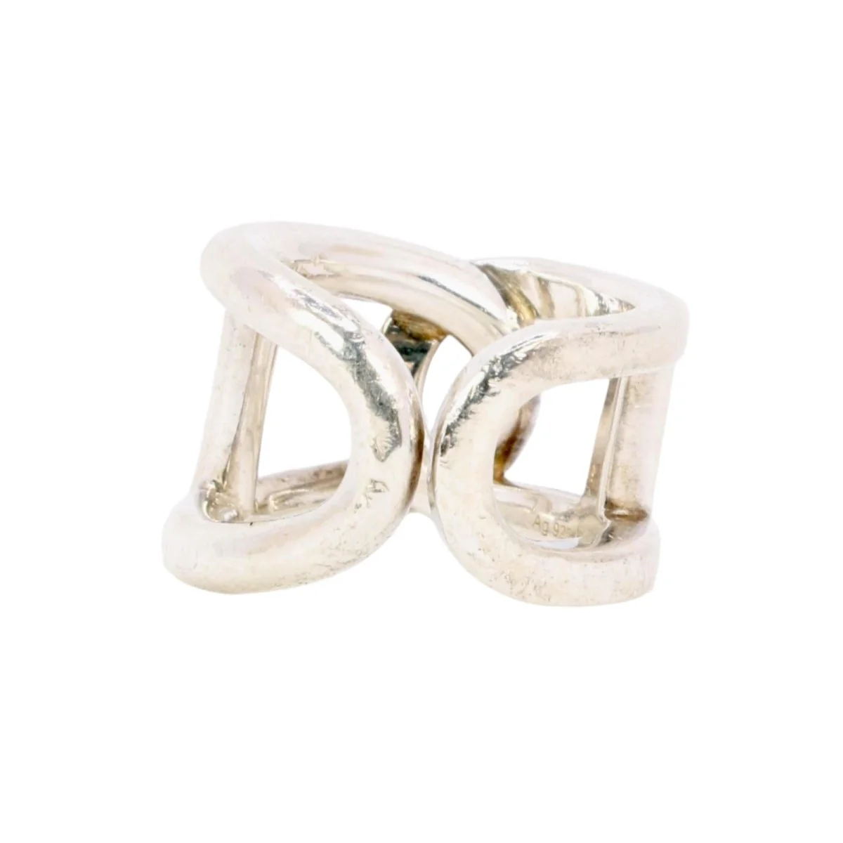 HERMES Ring vintage Cythère en silver - Image 6