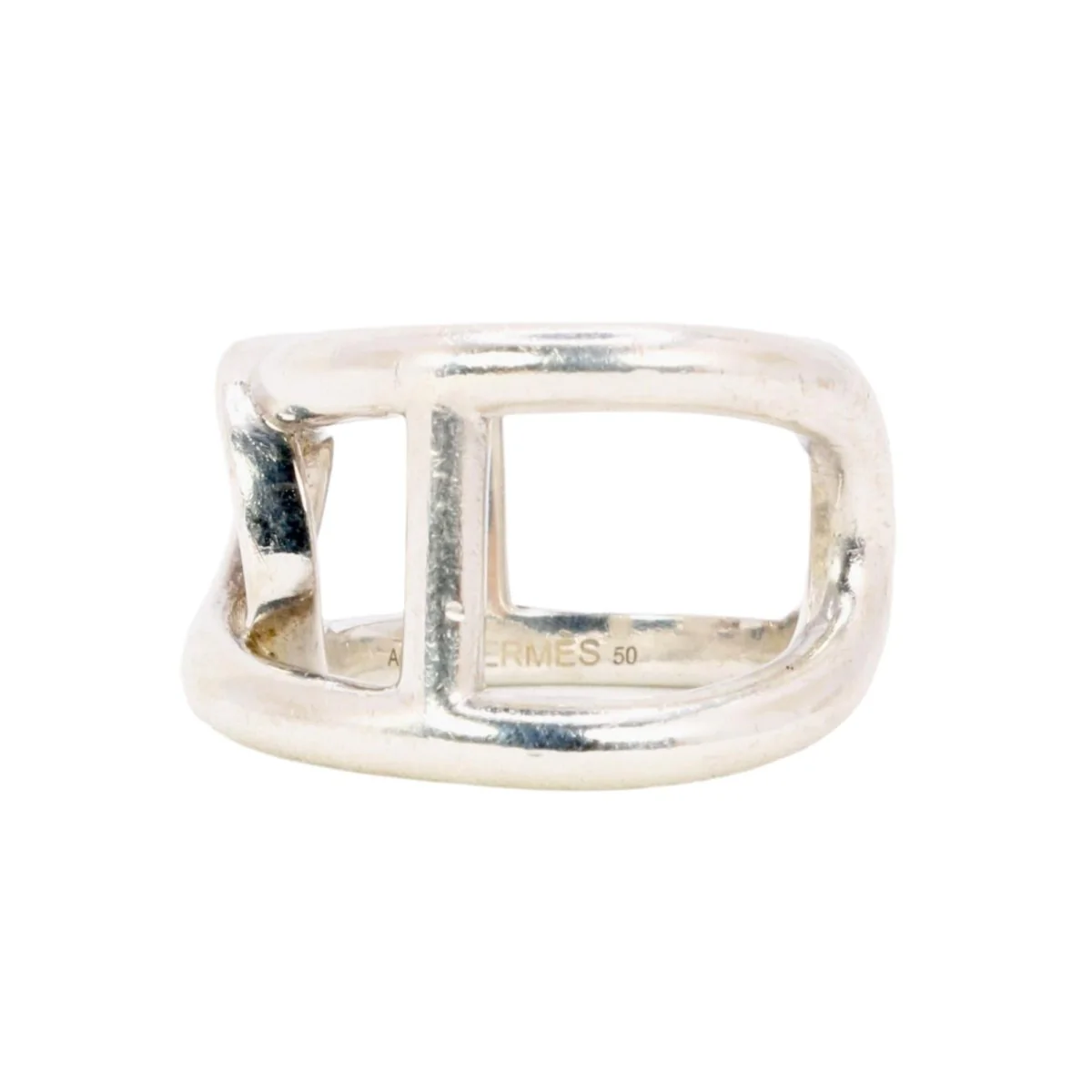 HERMES Ring vintage Cythère en silver - Image 7